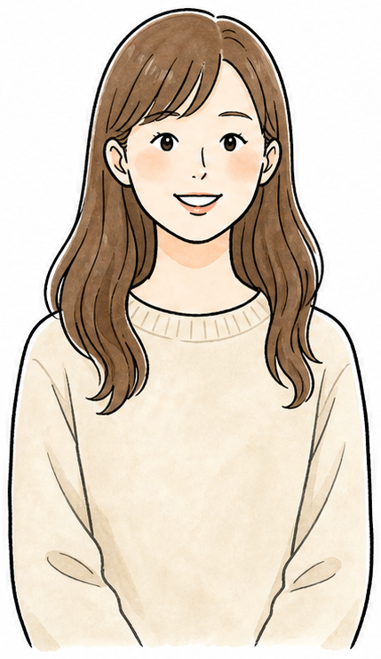 セミナーに参加した20代女性のイラスト